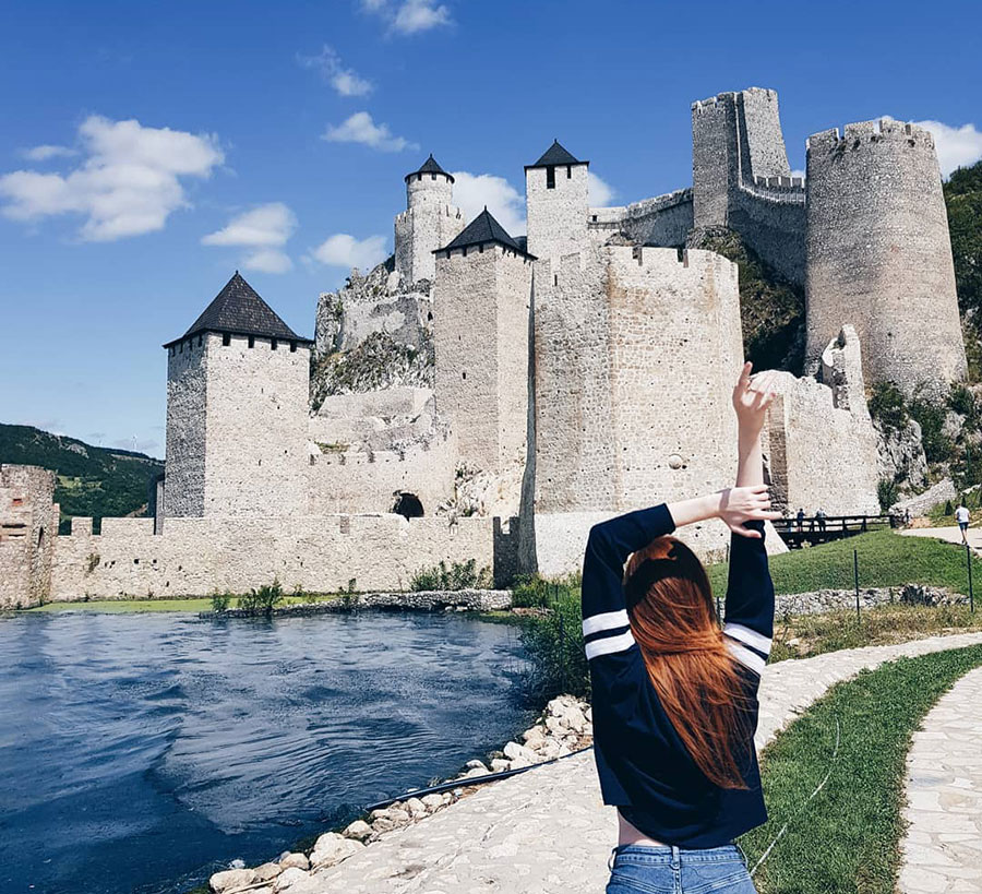 castillo golubac serbia
