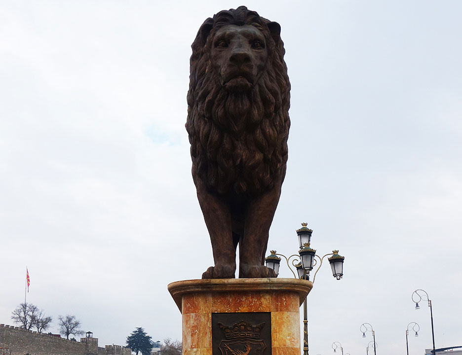 skopje-monumentos-leon
